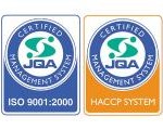 JQAにより認証登録食の「安心・安全」強化と、「お客様満足主義」のシステムを導入し継続的改善を行う。